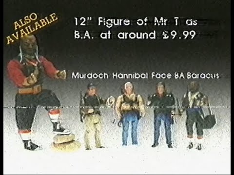 A-Team Toy Advert UK 1980s
