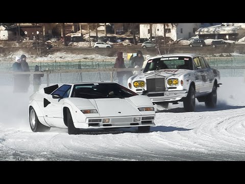 The ICE St. Moritz 2022: 250 GTO, Zonda HP Barchetta, Miura, Testarossa Spider, DB3/S, 246 F1, MC20!