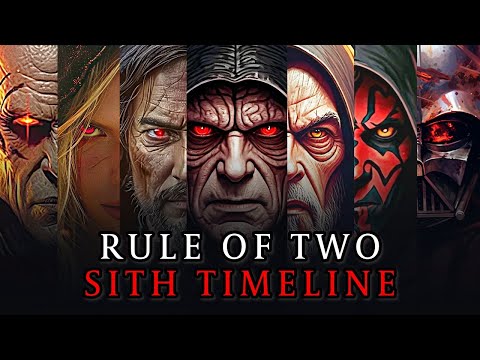 The COMPLETE Rule of Two Timeline | STAR WARS LEGENDS