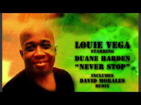 Louie Vega starring Duane Harden - Never Stop (Morales Red Zone Mix)