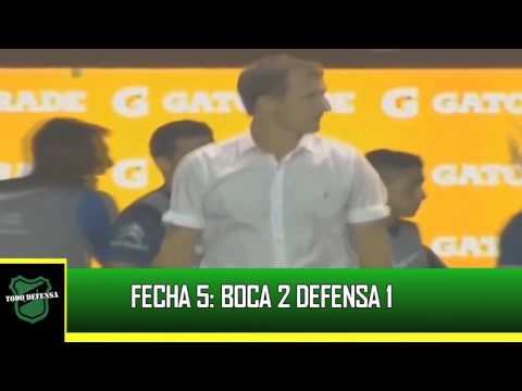 Boca 2 Defensa 1  Torneo de Primera 2015