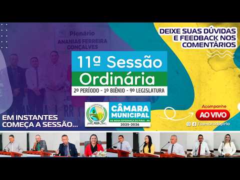 11° SESSÃO ORDINÁRIA DO 2° PERÍODO DO 1° BIÉNIO 14-05-2026