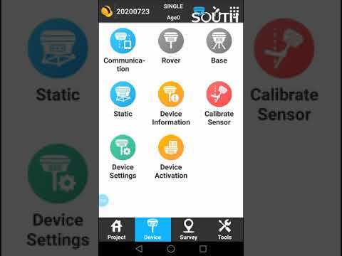SOUTH GNSS Receiver Registration by SurvX(En)