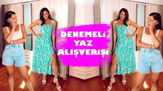 DENEMELİ YAZ ALIŞVERİŞİ | OXXO, MANGO, TRENDYOL, KOTON
