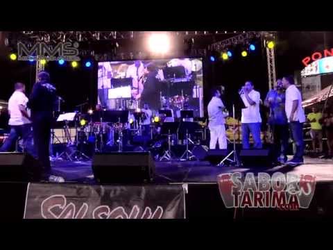 Los Bravos de la Fania en el Salsa Festival 50 Th Aniversario en Ponce PR - Bajo, Piano y Bongo