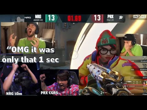 SEN Tarik on NRG s0m *HEARTBREAKING* Clutch LOSS in LAST Second of OT vs PRX