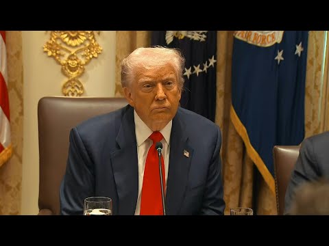 Video Thumbnail: Trump says 'we will disarm' Hamas if group refuses | AFP