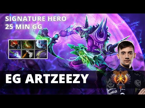 How to Immortal Faceless Void [Arteezy] - Dota 2 Pro Gameplay Patch 7.24