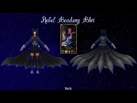 Rebel Academy Ahri - Custom Skin Spotlight (By Yorû)