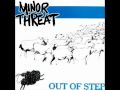 Minor Threat - Straight Edge 