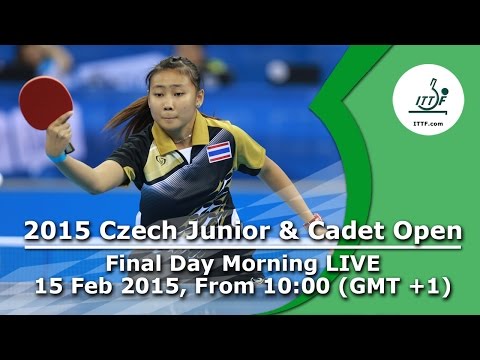 2015 Czech Junior & Cadet Open - Final Day Morning LIVE