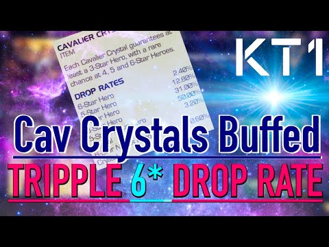 Huge Cavalier Crystal Drop Rate Buff?! Or A Bug? Or April Fools?! Damn You Kabam!