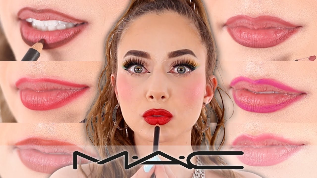 MAC Cosmetics Lip Pencil Swatches & Review - 19 Shades!