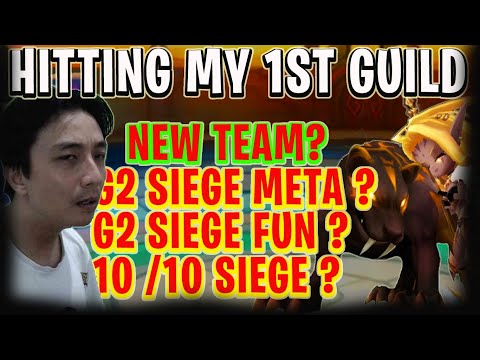 HITTING MY 1st GUILD in SUMMONERS WAR - G2 Siege Battle Defense Meta
