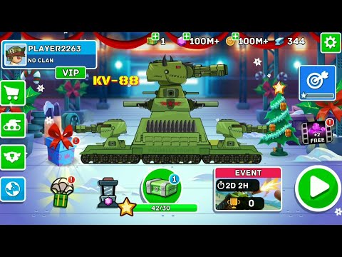 Hills Of Steel - New Tank KB-88 Coming Soon Update - All 22 Tank Unlocked Hack Gems Coins Mod 2023