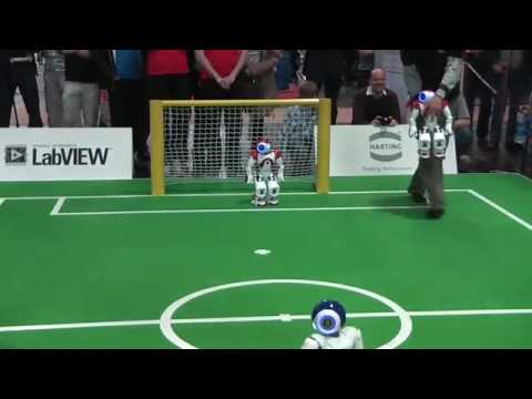 GO2009 - SPL, B-Human vs. Nao Devils, First Half - Part 1