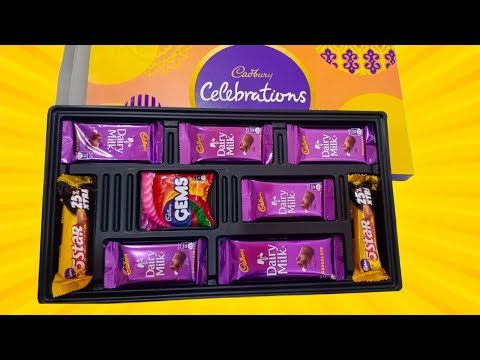 Cadbury Dairy Milk Celebrations Pack- Rs.135 pack content-Review-Indian chocolates