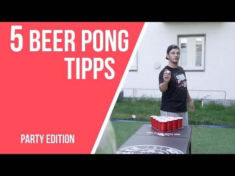 5 Bier Pong Tipps, um sofort besser zu werden!