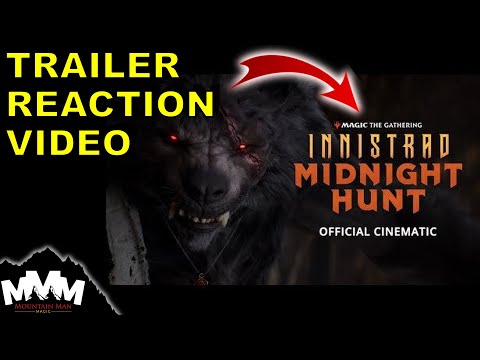REACTION: Innistrad: Midnight Hunt Official Cinematic Trailer Reaction Video | Magic The Gathering