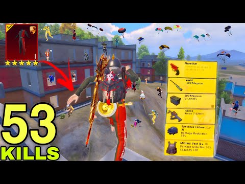 53 Solo KILLS!😱 MY BEST  RUSH GAMEPLAY EVER  w/ PORSCHE OUTFIT 🔥SAMSUNG,A7,A8,J4,J5,J6,J7,J2,J3,XS
