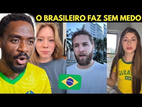 O choque cultural que deixou esses gringos sem reação no Brasil