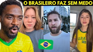 O choque cultural que deixou esses gringos sem reação no Brasil