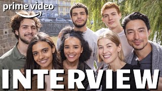 WHEEL OF TIME Cast Reveals Their Audition Story And Rituals Behind The Scenes With Rosamund Pike video