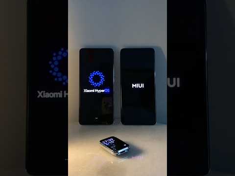 Xiaomi Hyper OS vs MIUI ⚡📲#xiaomi #technology #hyperos #miui #digitaltechnology #mobiles #smartphone