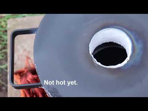 1st time use Devil Forge setup and Copper melt.