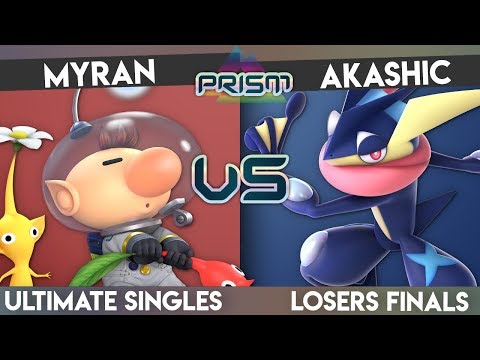PRISM 164 - Myran (Olimar) vs. Akashic (Greninja) - Losers Finals  - Smash Ultimate Singles