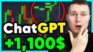 ChatGPT TRADES BINARY OPTIONS AND EARNED ME $1,100 PROFIT | AI BOT for trading on Pocket Option