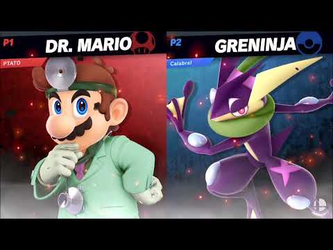Calabrel (Greninja) vs DarkP0tat0 (Dr. Mario) 4 - Smash Ultimate 13.0.1