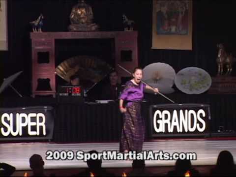 Amanda Armandariz - 12-14 girls creative weapons (N-46) - 2009 NBL Supergrands finals