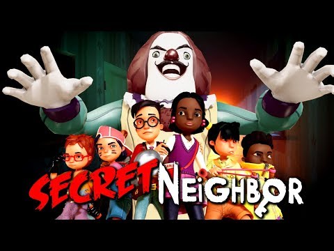 THE NEIGHBOR IS A CLOWN! | Secret Neighbor Part 2 | w/ Dark Box and Jeremy Darkwinged Angel