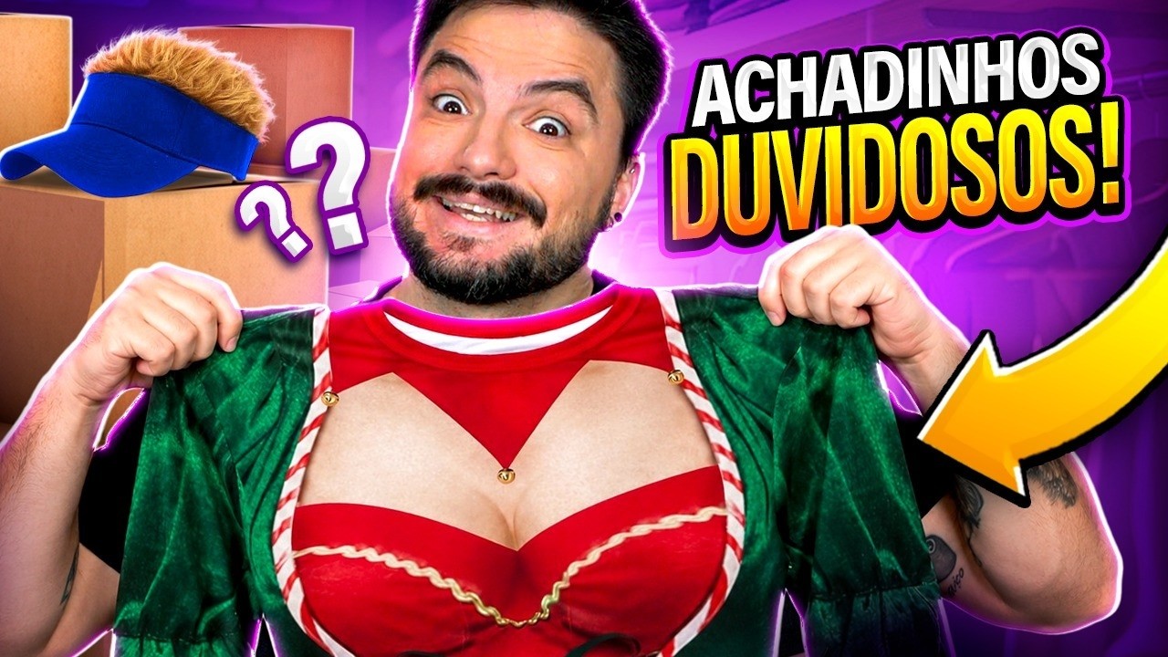 COISAS DUVIDOSAS QUE COMPREI NA INTERNET