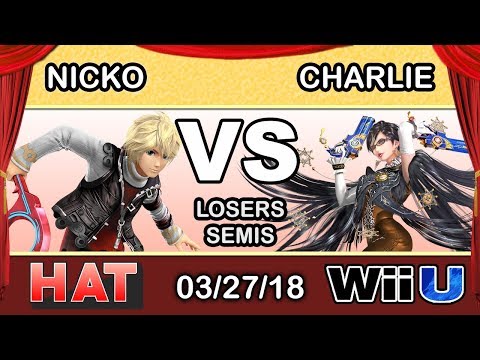 HAT 15 - FAD | Nicko (Shulk) Vs. Charlie (Bayonetta) Losers Semis - Smash 4