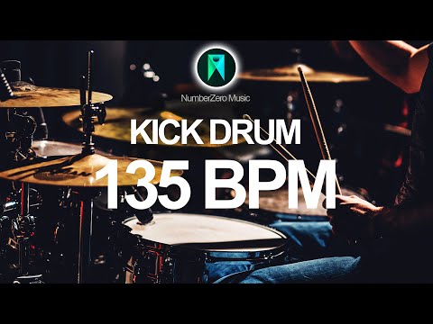 Kick Drum 4/4 Metronome - 135 BPM