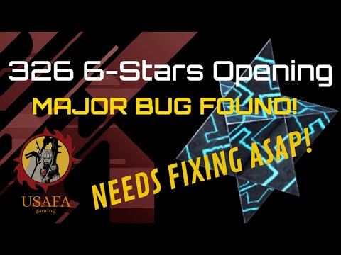 Massive 326 Six Star Crystal Opening - Uncovered the biggest bug yet!