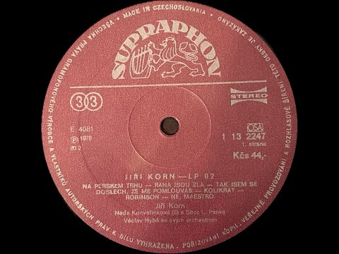 Jiří Korn - Robinson (1978) Vinyl Rip