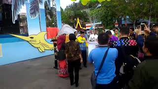 preview picture of video 'Pam Satpol PP Kotabaru Pada Pembukaan Expo 2018'