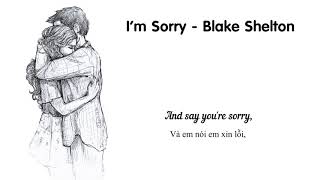 [Vietsub + Lyrics] I&#39;m Sorry-Blake Shelton