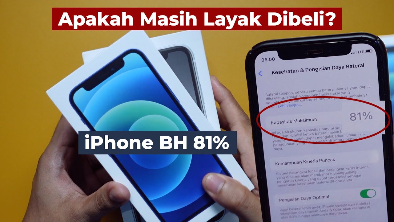 iPhone BH 81% - Layak dibeli nggak