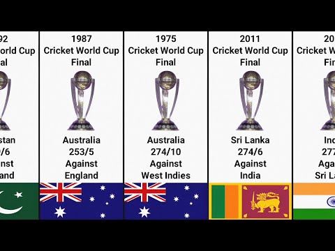Team's Highest Score in Cricket World Cup Final