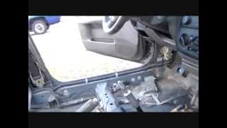 Mazda Protege interior removal