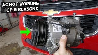 TOP 5 REASONS WHY AC IS NOT WORKING AND BLOWING COLD | CHEVROLET BUICK GMC CADILLAC