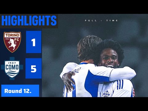 Torino - Como (1-5) Gli Highlights | Serie A 2025 | Torino FC - Como 1907 | Como-Torino