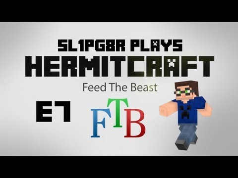 Hermitcraft FTB Ep.7 - Where's my bed? ( Minecraft Feed The Beast Let's Play )