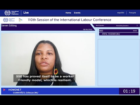 Edileuza Guimarães, HomeNet International at ILC 2022