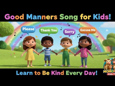 Good Manners Song for Kids | Please, Thank You, Sorry, Excuse Me | Fun Learning for Children