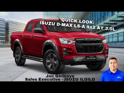 QUICK LOOK: 2021 ISUZU D-MAX LS-A 4x2 AT 3.0L